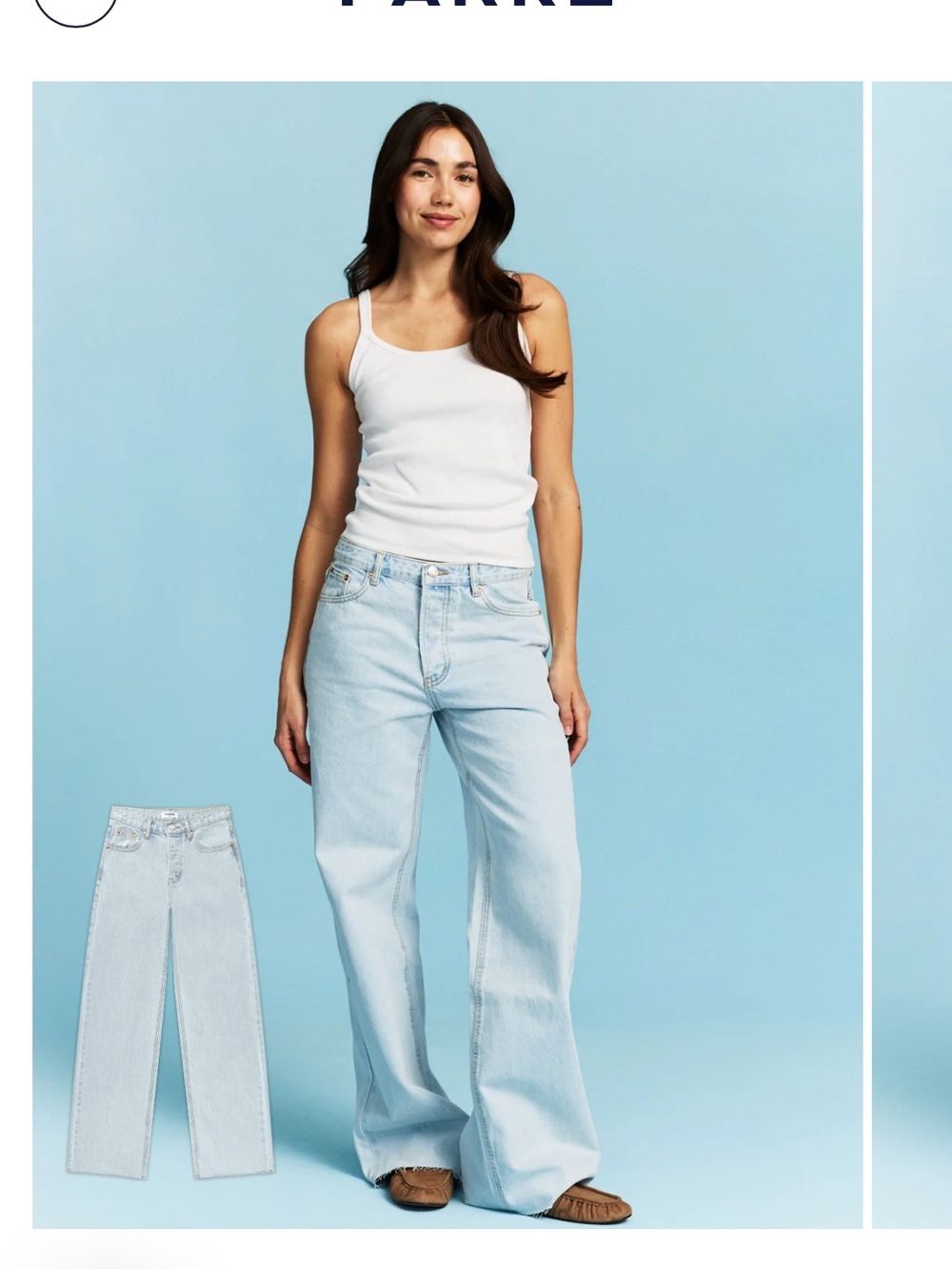 PARKE Wide Leg Women’s Jeans